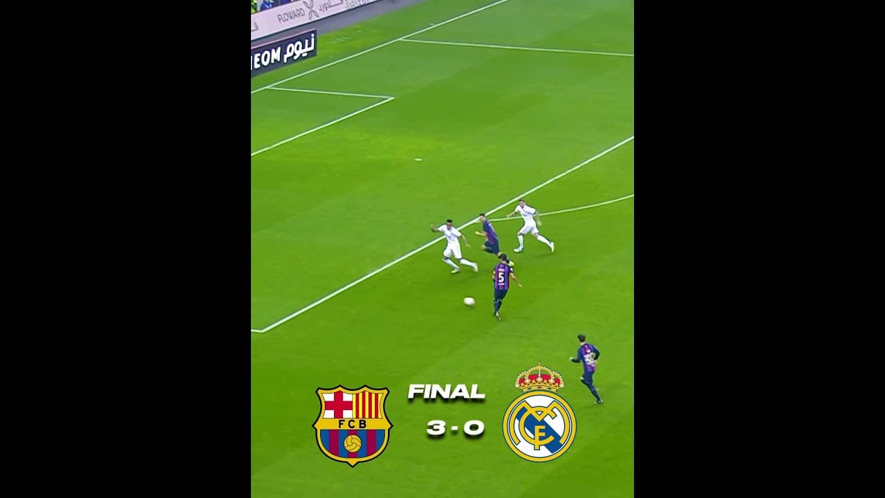 Real Madrid Barcelona 2024. 🔥