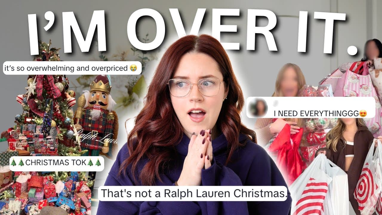 How Consumerism STOLE Christmas | Overconsumption, Ralph Lauren Aesthetics & Losing Nostalgia