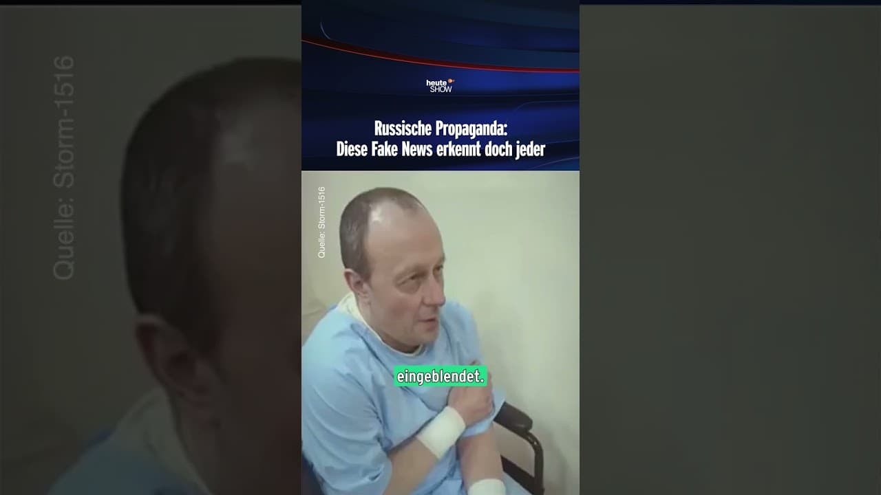 Russische Propaganda: Diese Fakes erkennt doch jeder | heute-show #shorts
