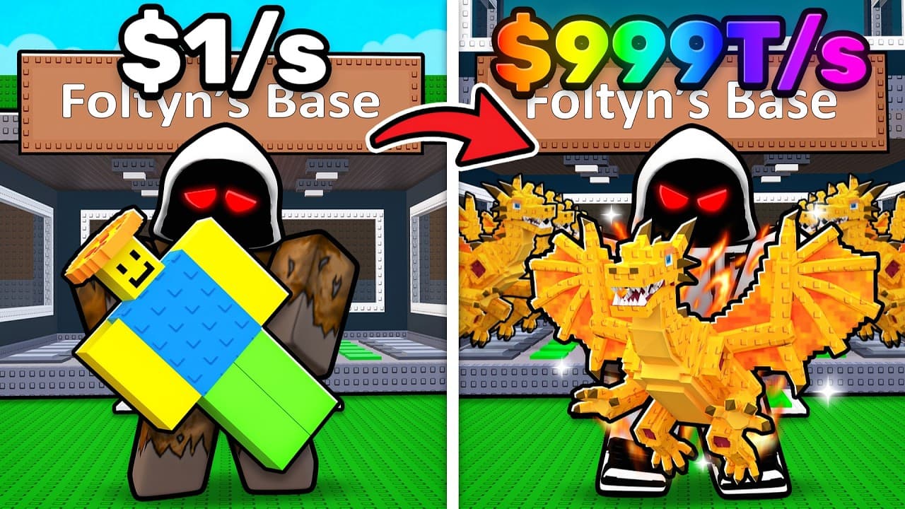 Starting Over As A NOOB WIth DRAGON CANNELLONI In Steal A Brainrot!