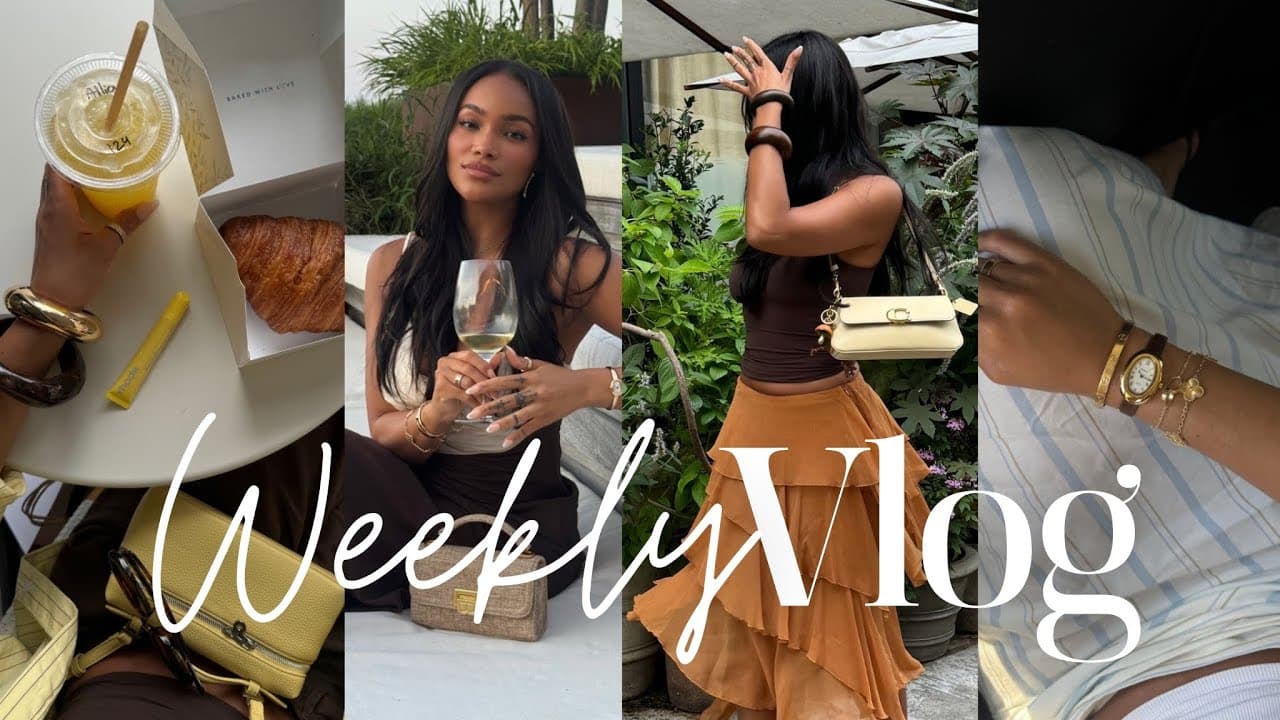 weekly vlog | nyc life + new brows + passport emergency + hamptons trip & more! allyiahsface vlog
