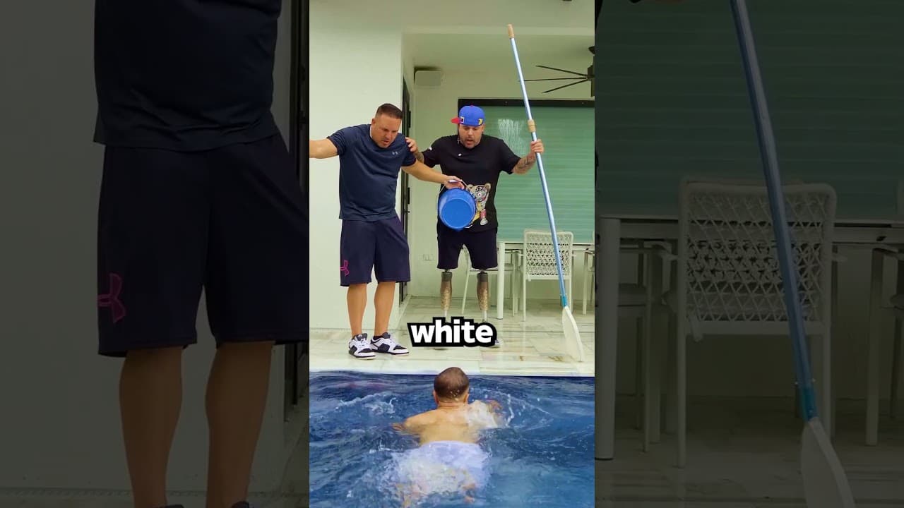 Why Did He Jump In?!😳