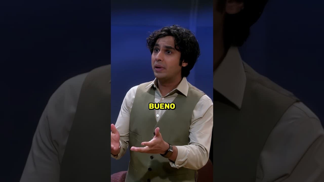 ¿Quién de ustedes Rajesh Koothrappali? 🤔 #shorts