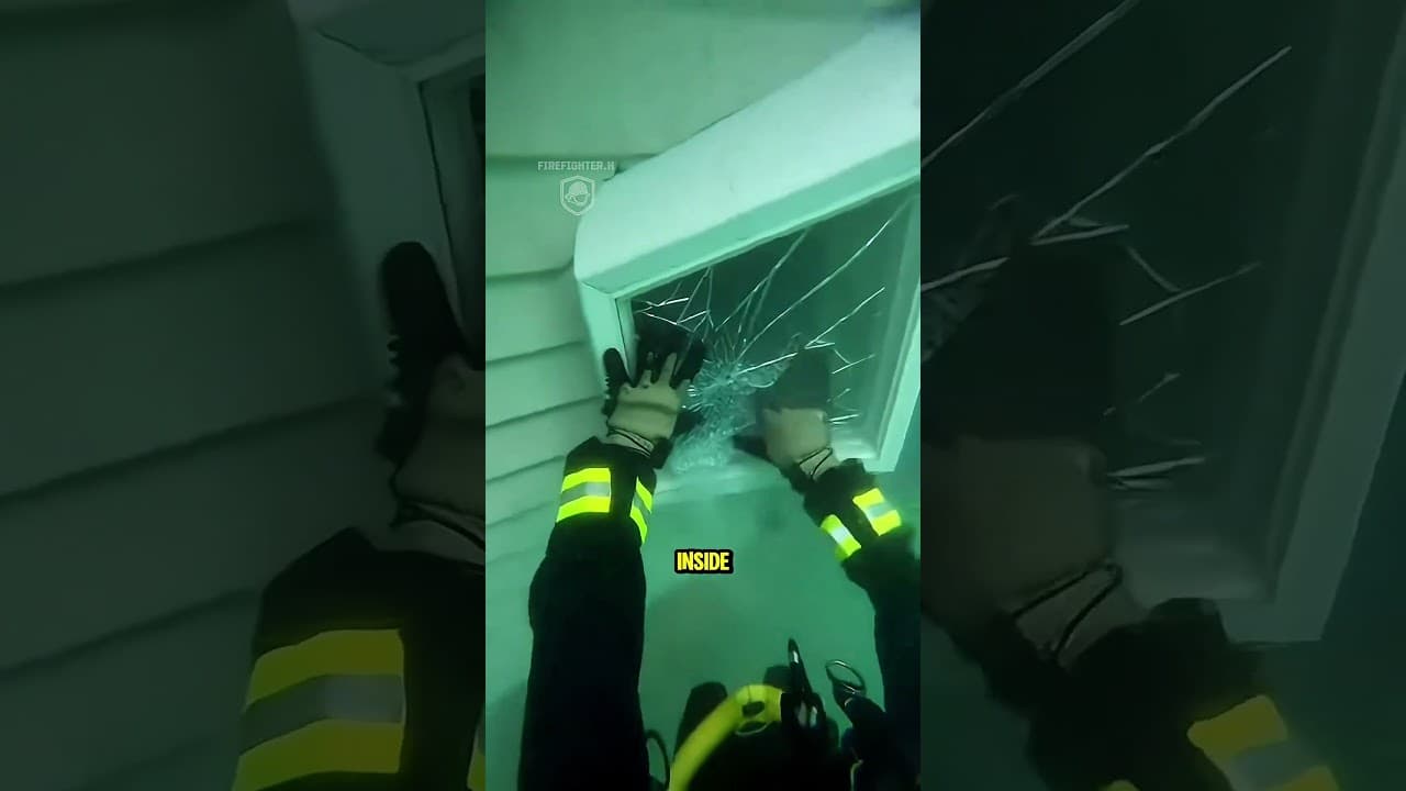 Firefighters Rescue Drowning Dog 🥺