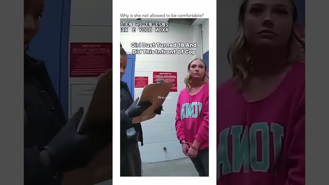 Why is she not allowed to be comfortable?