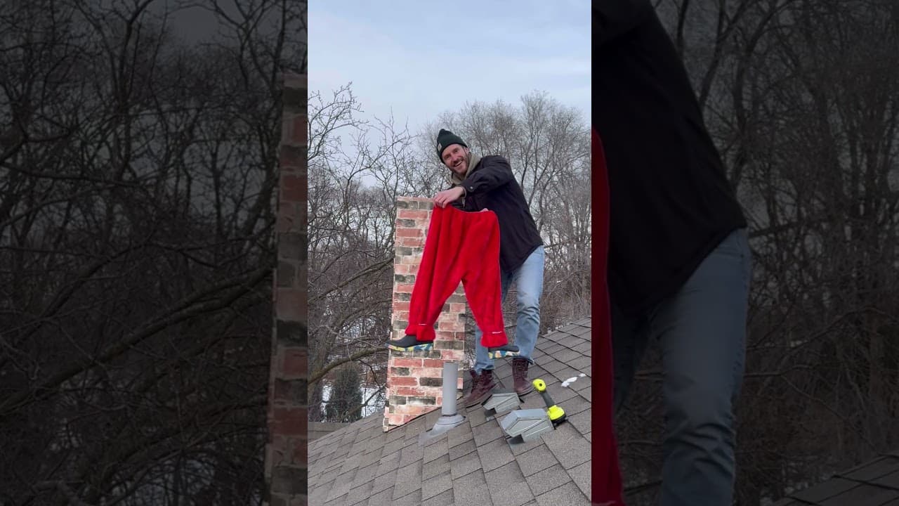 The fire department was definitely called on this guy