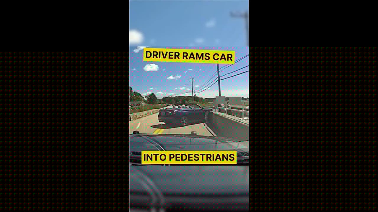 Driver Rams Car INTO PEDESTRIANS?! | #truecrime