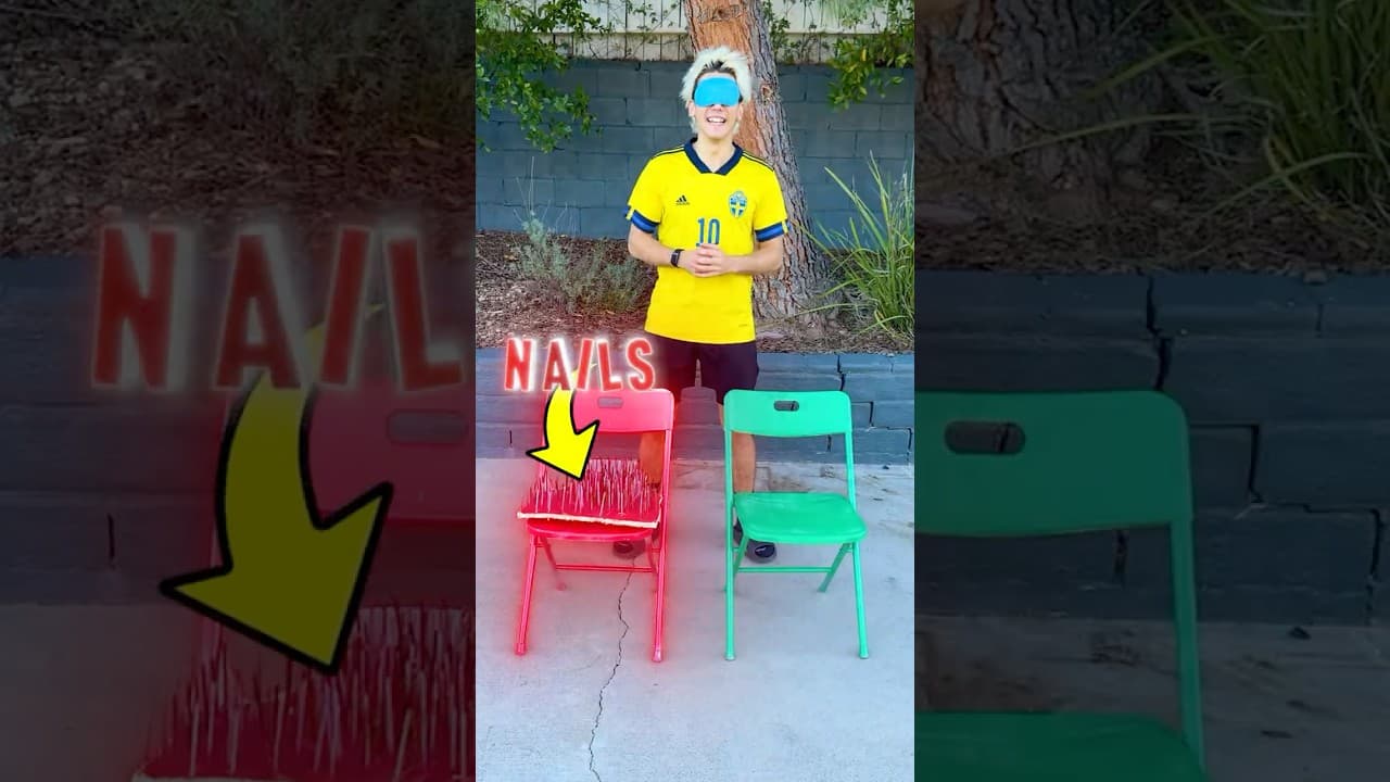 Don't Sit In The Wrong Chair! ⚠️