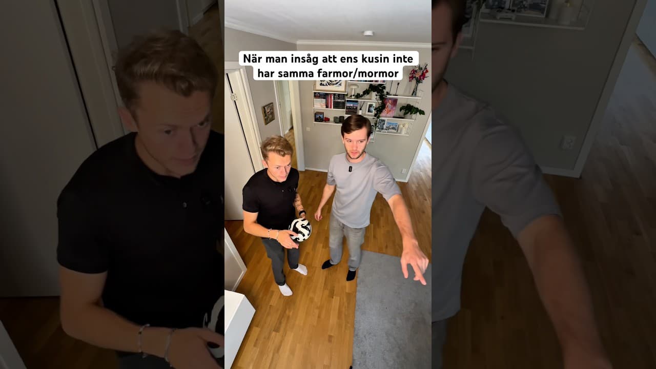 När ens värld vändes upp och ner 🤯 #winsentw #humor #relaterbart #kusin #släkt @SamTheMans