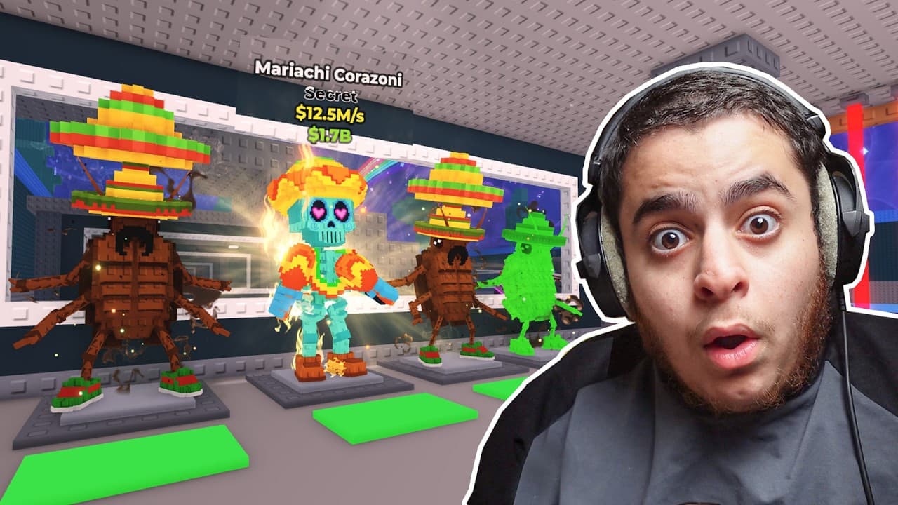 روبلوكس ماب السرقة : سرقت سيكرت الجديد من الحدث 😱 - حدث المكسيك | roblox steal a brainrot