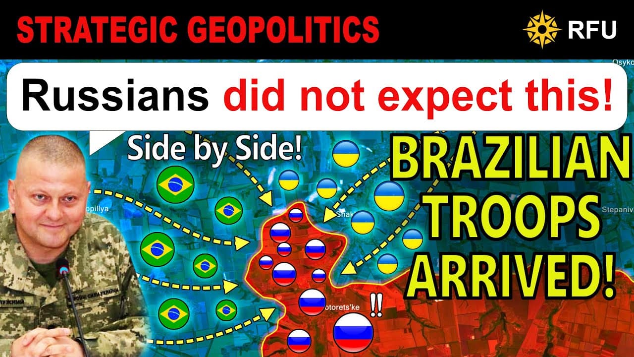 RUSSIANS IN SHOCK. Brazilians Encircle and Kill Russians in Pokrovsk! | RFU News