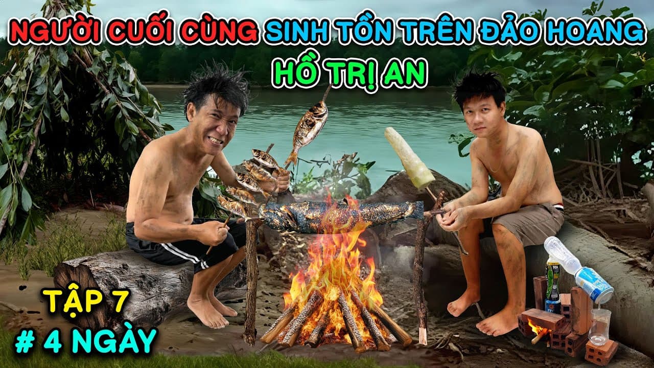 Người Cuối Cùng Còn Thử Thách SINH TỒN Trên ĐẢO HOANG Hồ Trị An Sẽ Thắng 10 Triệu