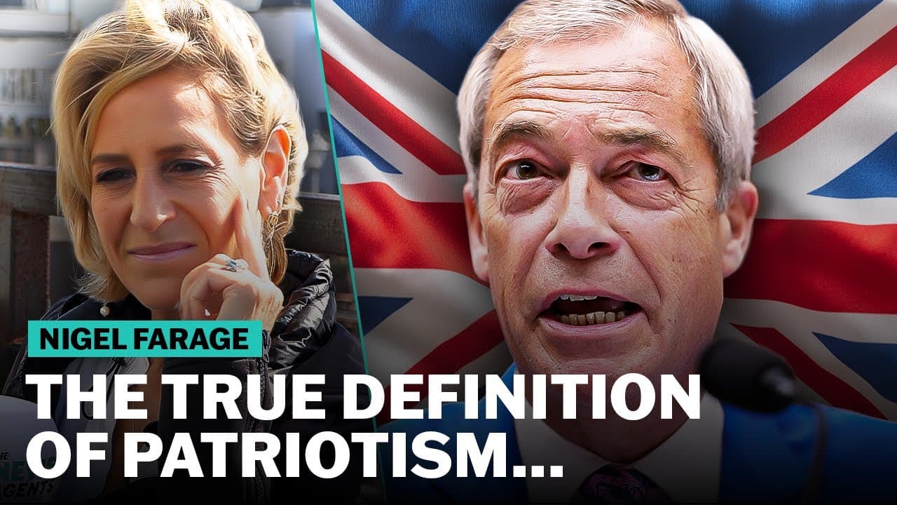 Why has Nigel Farage gone to America to slag off Britain?