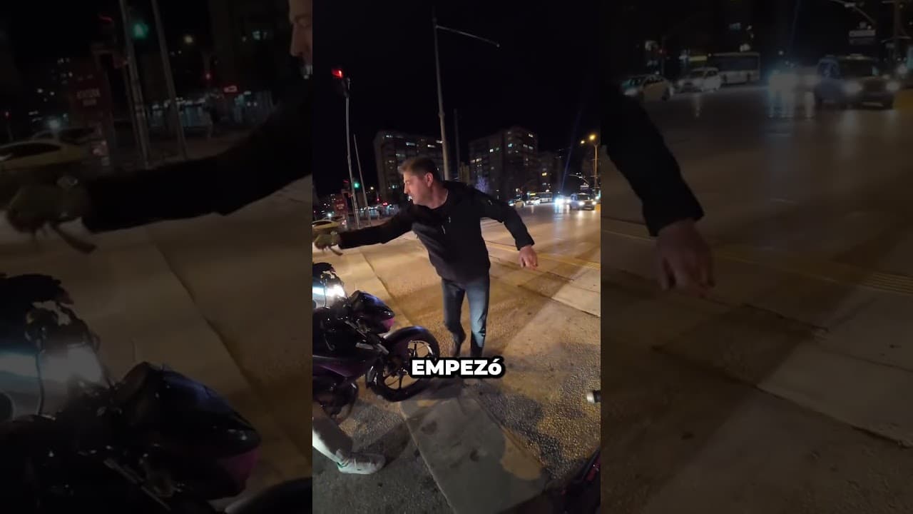 Robó las llaves de las motos