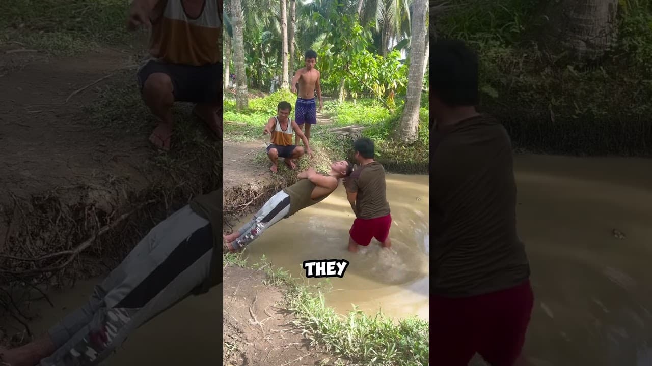 They Pulled the Stick But He Did Not Fall!