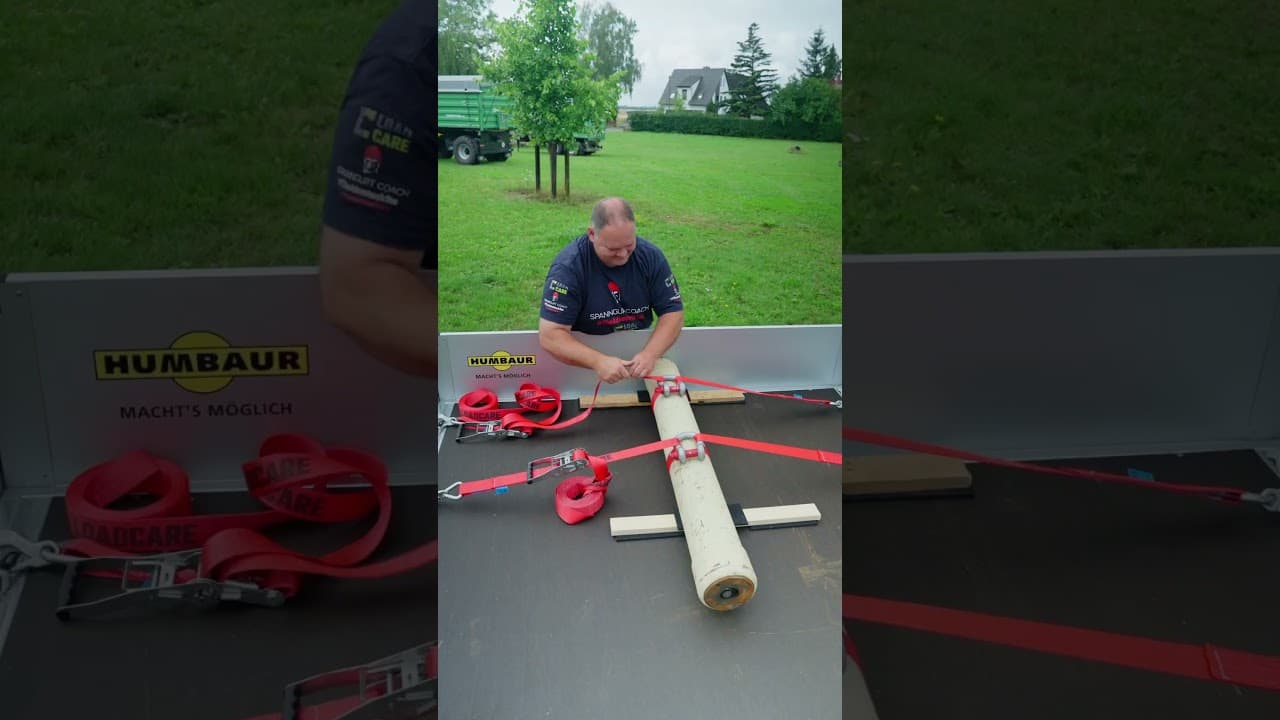 Ladungssicherung mit Schäkel – sichere Verbindung für schwere Lasten! 🛠️