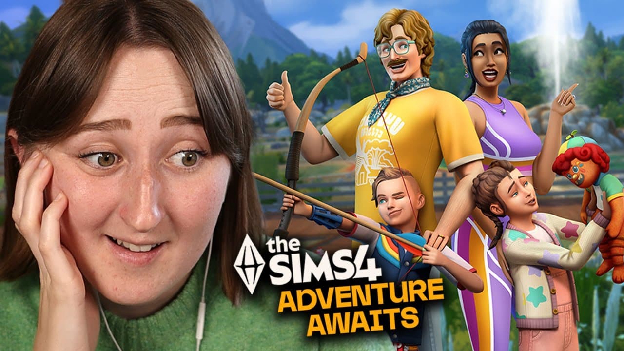 NEW EXPANSION PACK! Reacting to The Sims 4: Adventure Awaits trailer