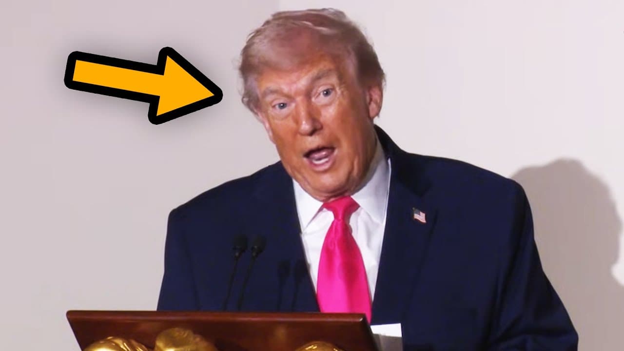 Trump CANNOT SPEAK coherently as crowd SILENT