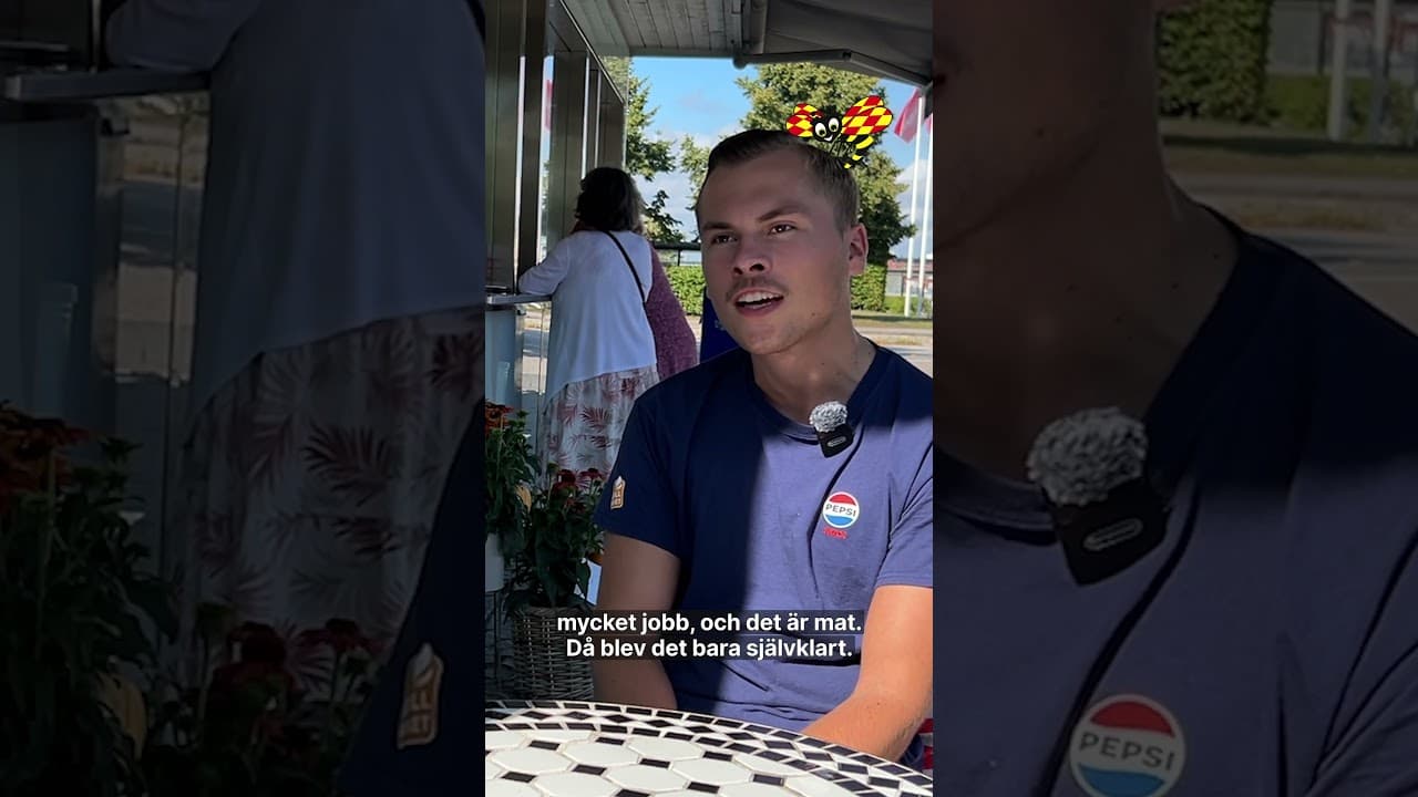 Svante, 19, köpte korvmoj – efter studenten
