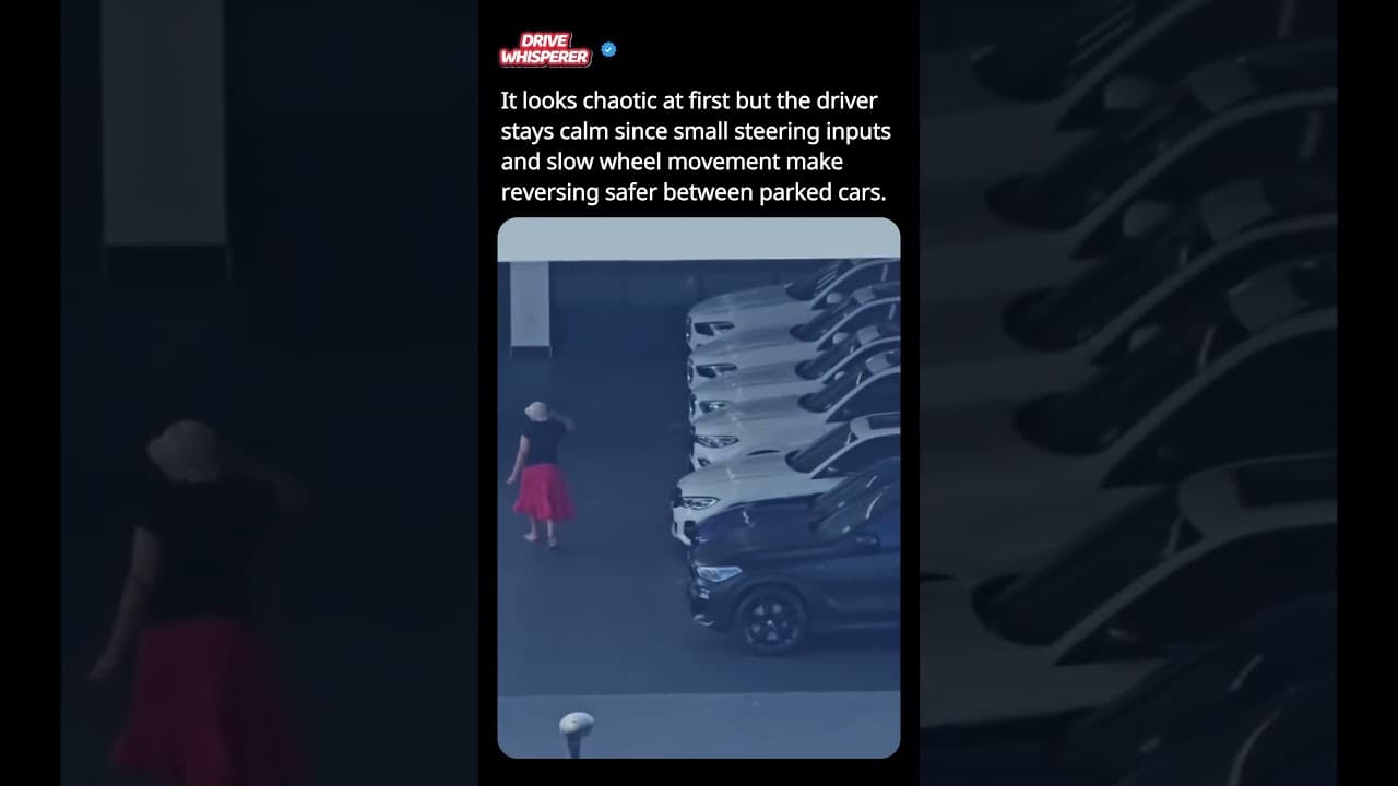 Skill and Patience Make Parking Look Easy #bmw #cars #parking