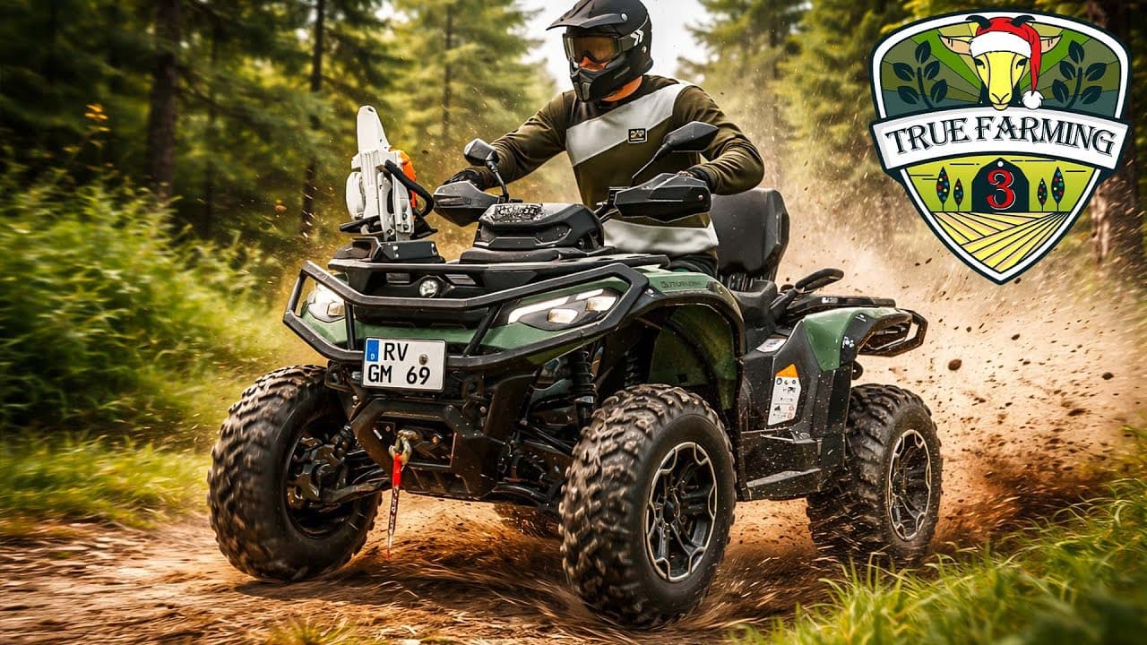 Ein neues Fahrzeug für den Wald 🌲⚙️ Der Bürgermeister meldet sich | True Farming 3 #35 | LS25