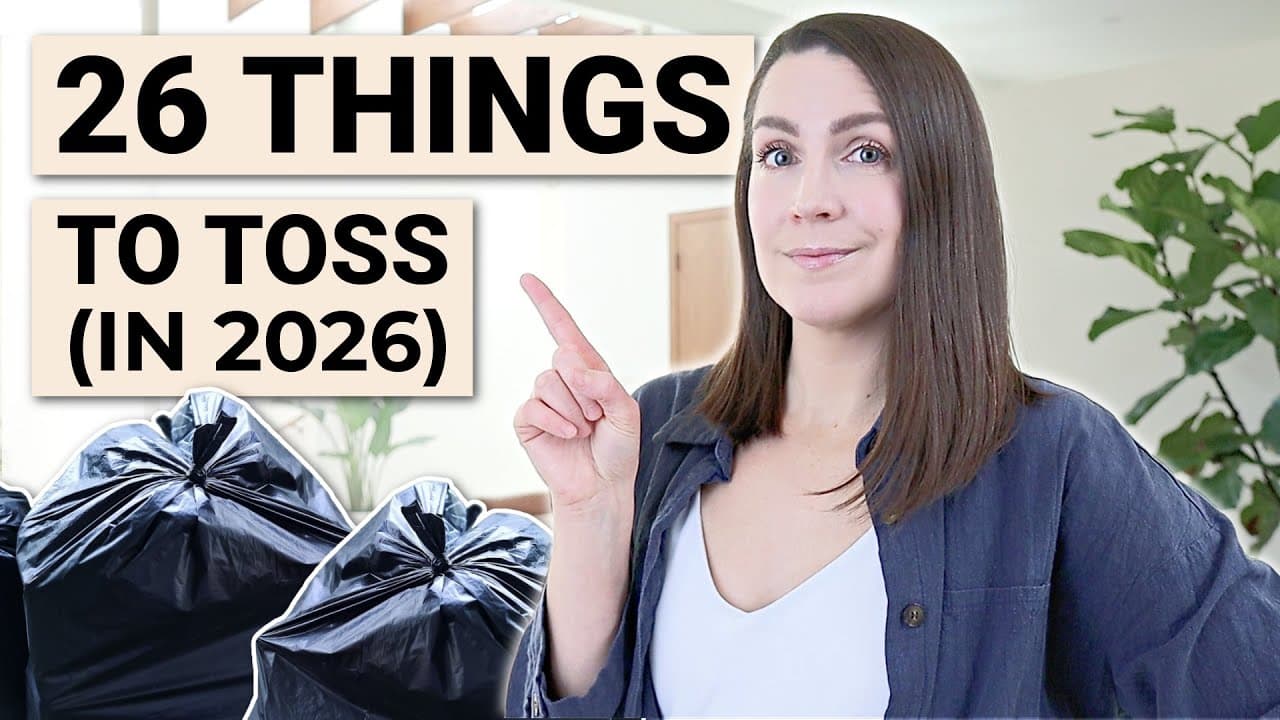 26 Things to Declutter in 2026