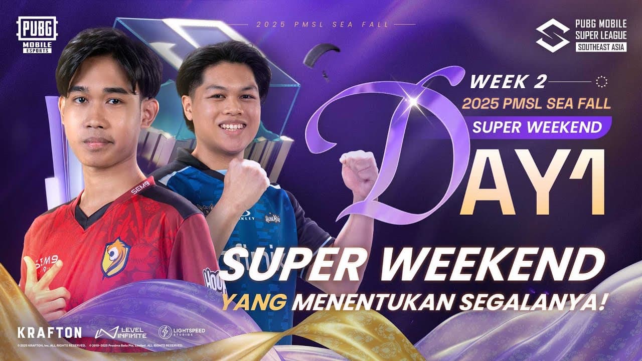 [BM] 2025 PMSL SEA W2 SuperWeekeend D1 | Fall | SUPER WEEKEND YANG MENENTUKAN SEGALANYA!