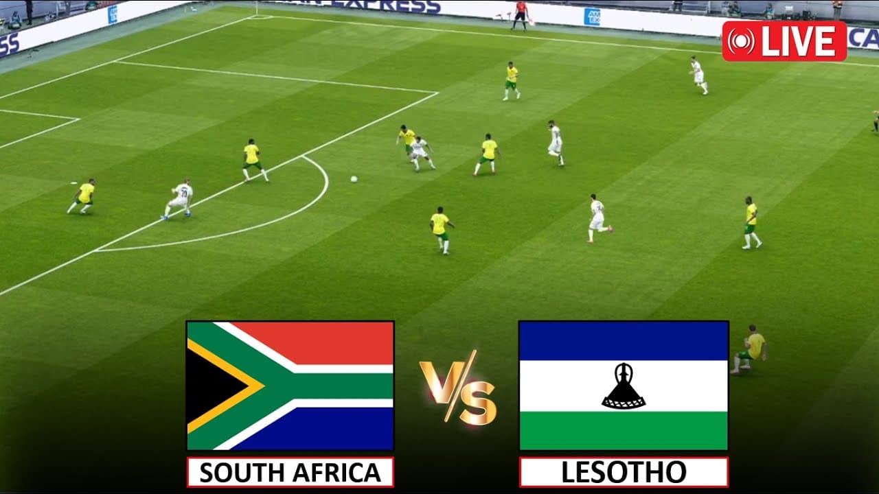 🔴Live : South Africa vs Lesotho I World Cup Qualifiers Full Match Live I eFootball Pes 21 Gameplay