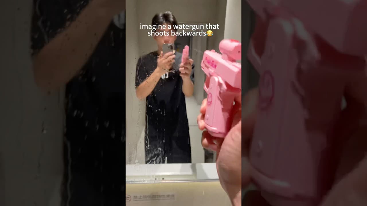 Everyone falls into the trap #watergun #prank #prankvideo #watergunfight #prankvideosfunny