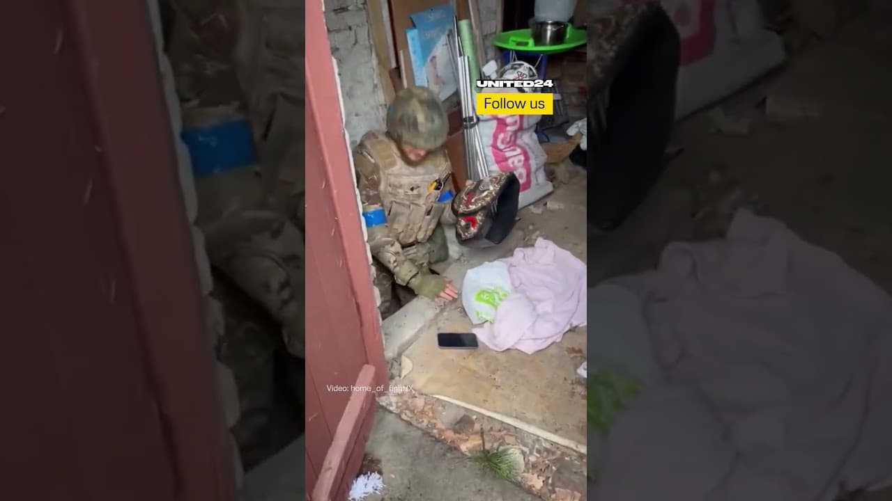 Ukrainian Bellator Champion Yaroslav Amosov Retrieves His Title Belt From His Home Destroyed by 🇷🇺