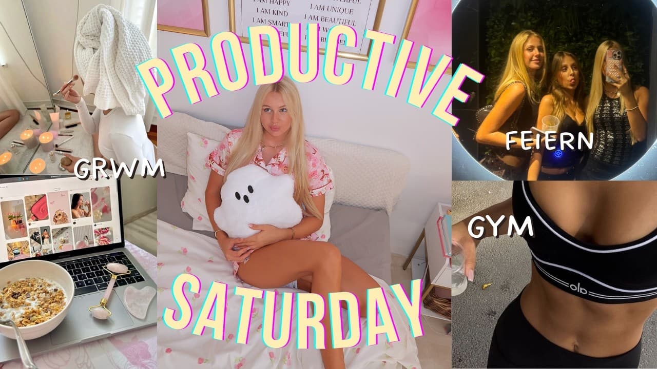 Gym, Party & Study💪📚 Productive Vlog | MaVie Noelle