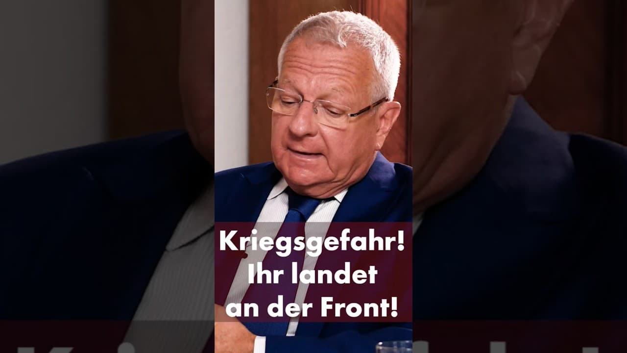 "Jene, die heute wegschauen, werden an der Front landen!" | Patrik Baab