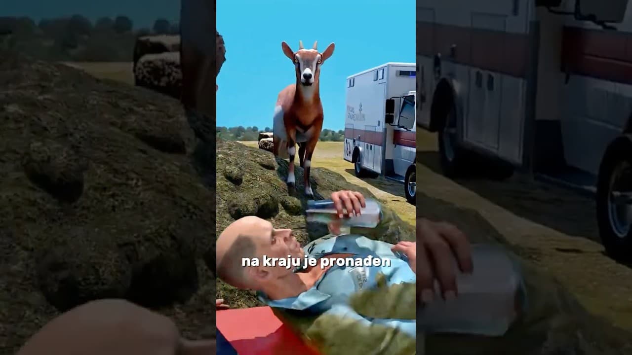 Koza Mu Je Spasla Život 🐐 #shorts