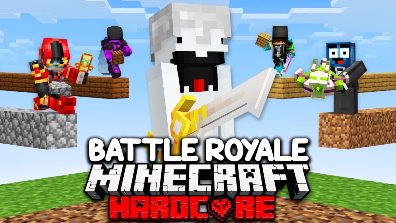 100 Players Simulate Minecraft's Deadliest One Block Tournament