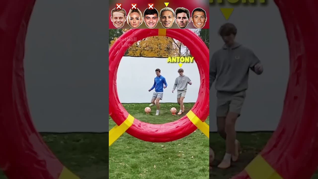 De Jong VS Lehmann VS Pedri VS Antony VS Messi VS Ronaldo