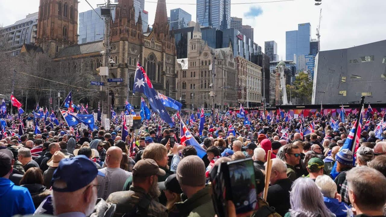 ‘Tens of thousands’ call for an end to mass immigration in ‘March for Australia’ protests