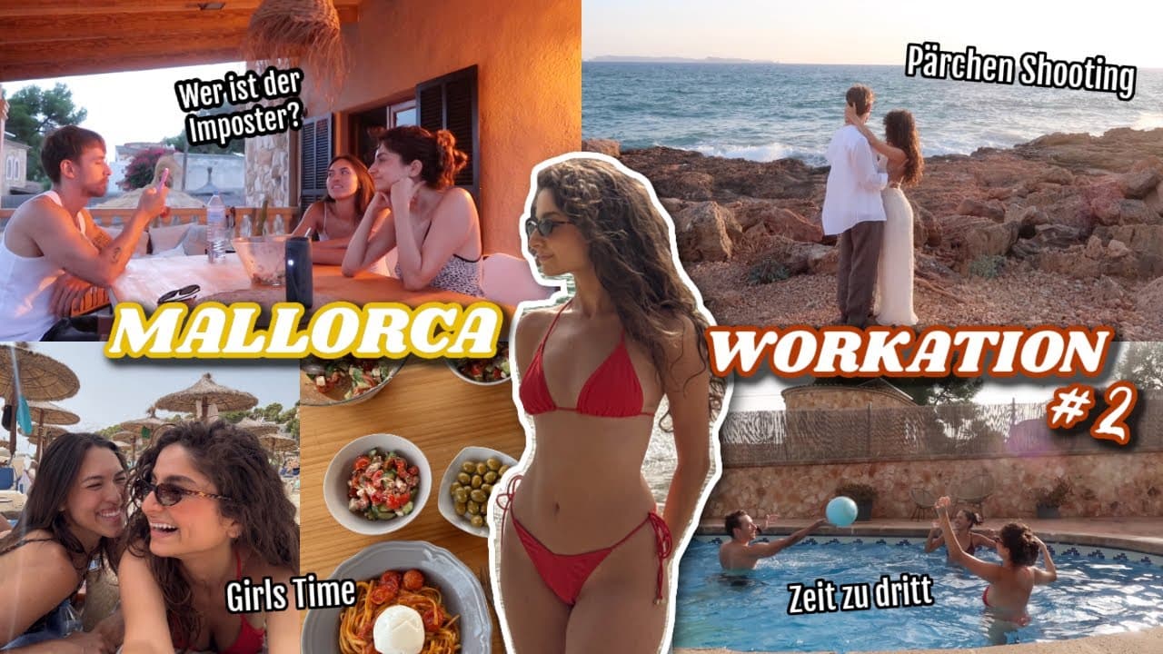 Girls & Trio Zeit, Arbeit, Imposter, Pärchenshooting &&& - MALLORCA WORKATION 2