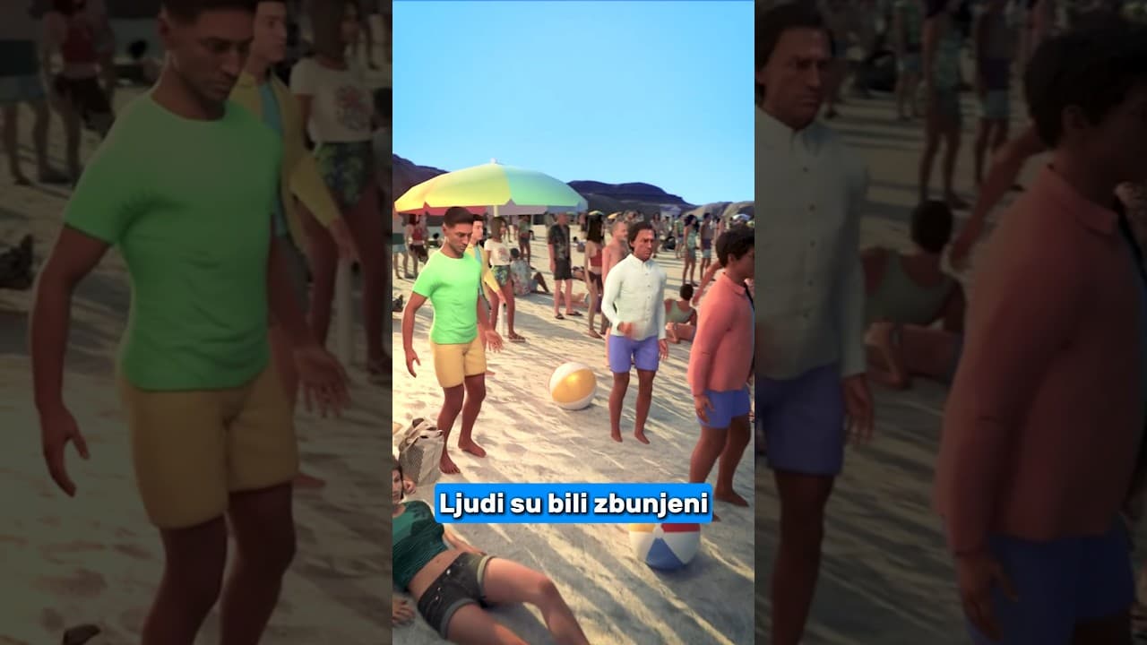 MORE SE KRENULO POVLAČITI, I OTKRILO JE OKEANSKO DNO 😱 #shorts #foryou