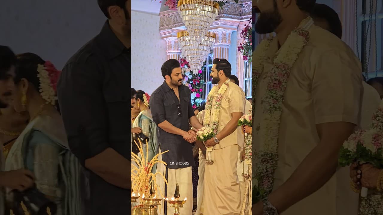 രാജുവേട്ടനും ഇന്ദ്രേട്ടനും കല്യാണത്തിന് ഒരുമിച്ചെത്തിയപ്പോൾ😍Prithviraj #prithvirajsukumaran