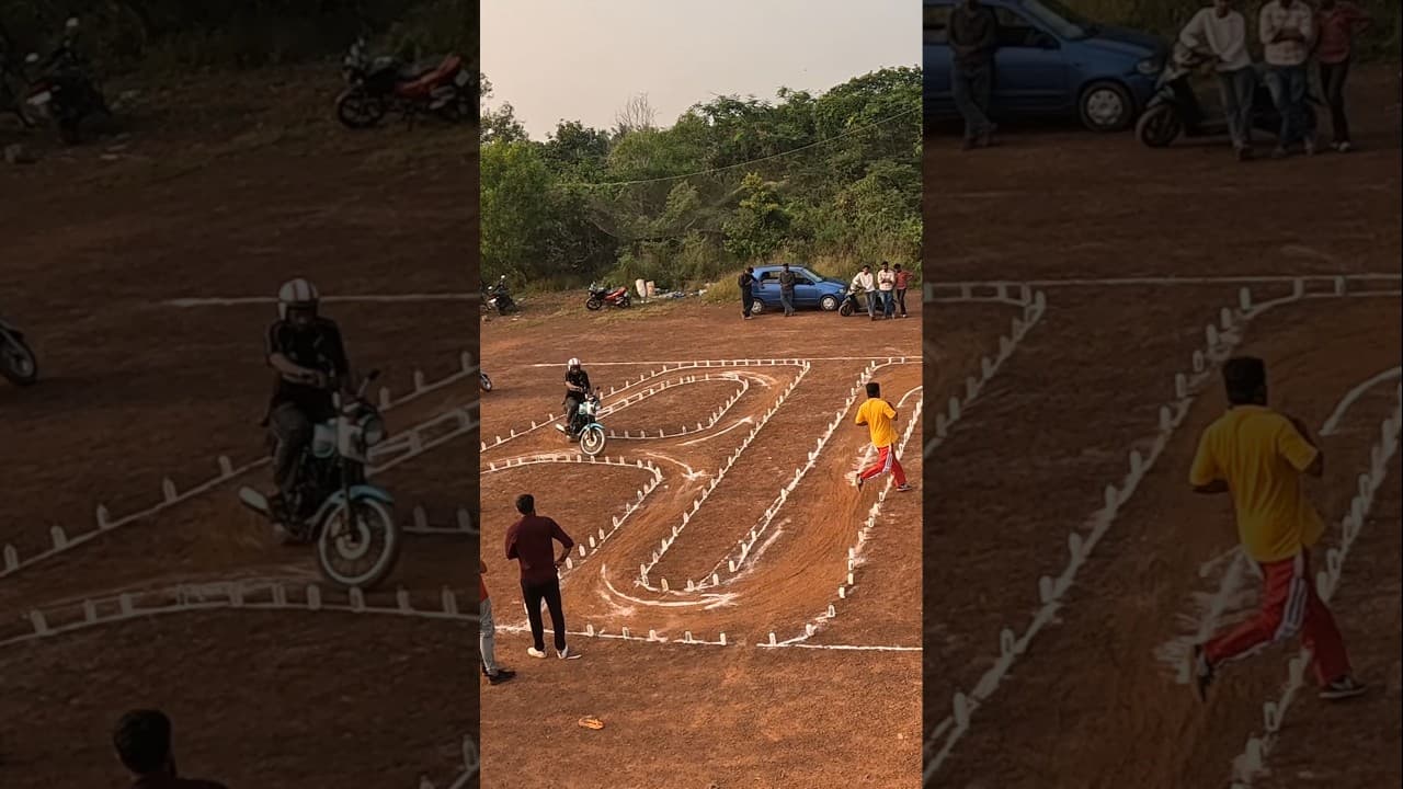 two wheeler racing challenge first round