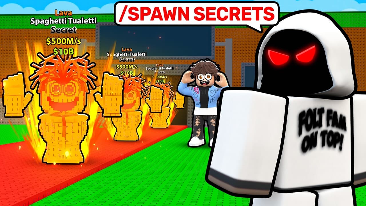 I Downloaded HACKS In Steal A Brainrot..