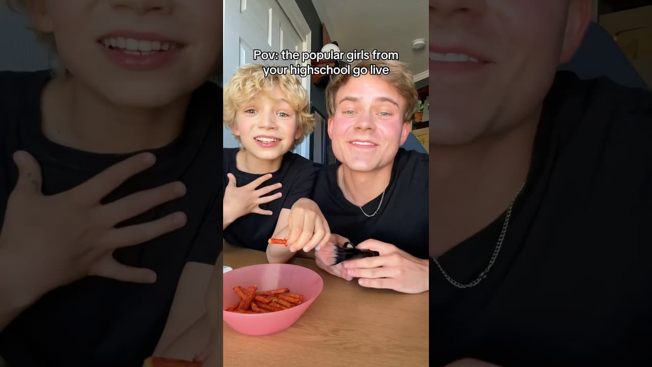 Pov: the popular girls go live
