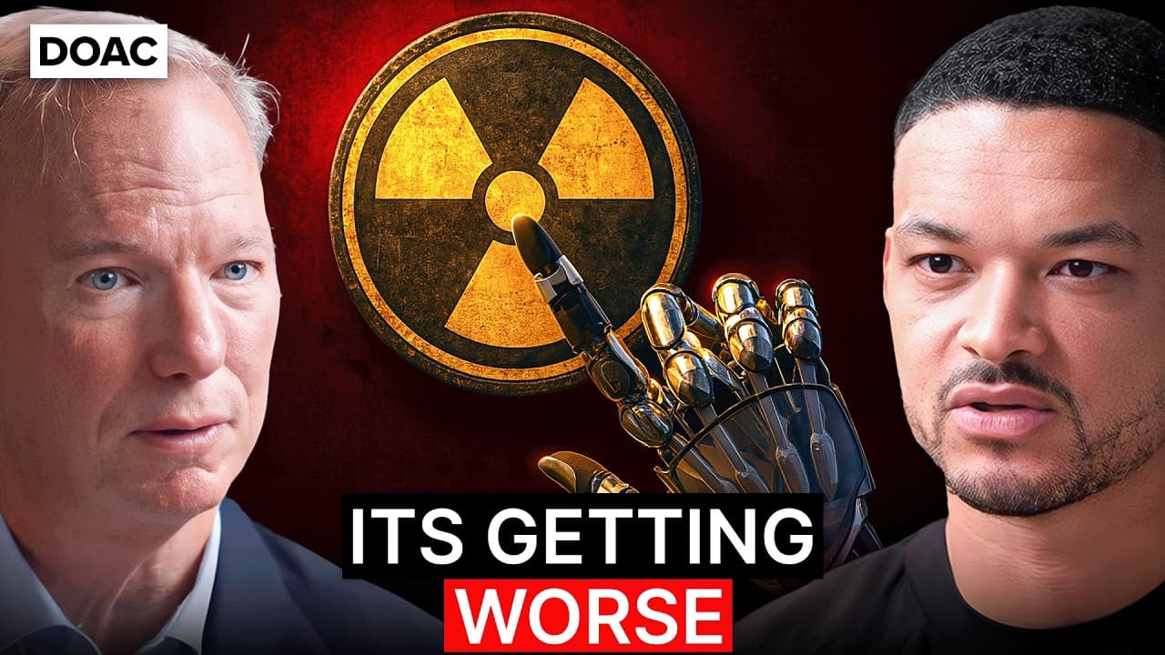 Ex-Google CEO WARNS: "Humanity Is Running Out Of Time"