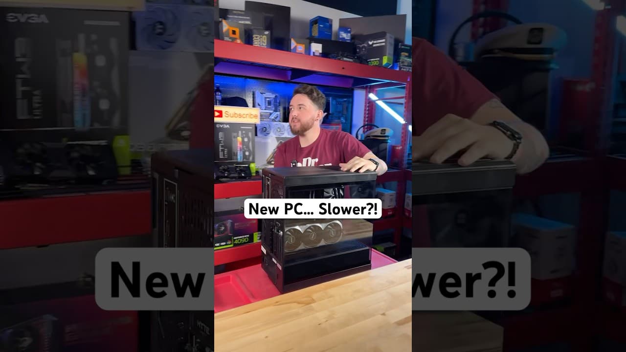 Why Is My New PC Build Slower?!