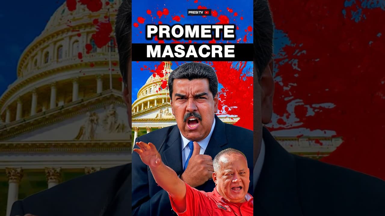 🚨 ¡EMERGENCIA! Maduro amenaza con desatar un caos humano si EE.UU. no retrocede