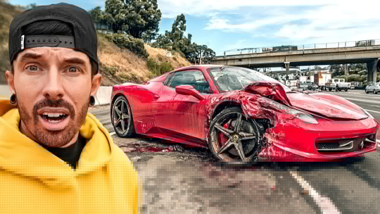 I BOUGHT THE CHEAPEST FERRARI 458 THEN ATTEMPTED TO REBUILD IT IN 7 DAYS