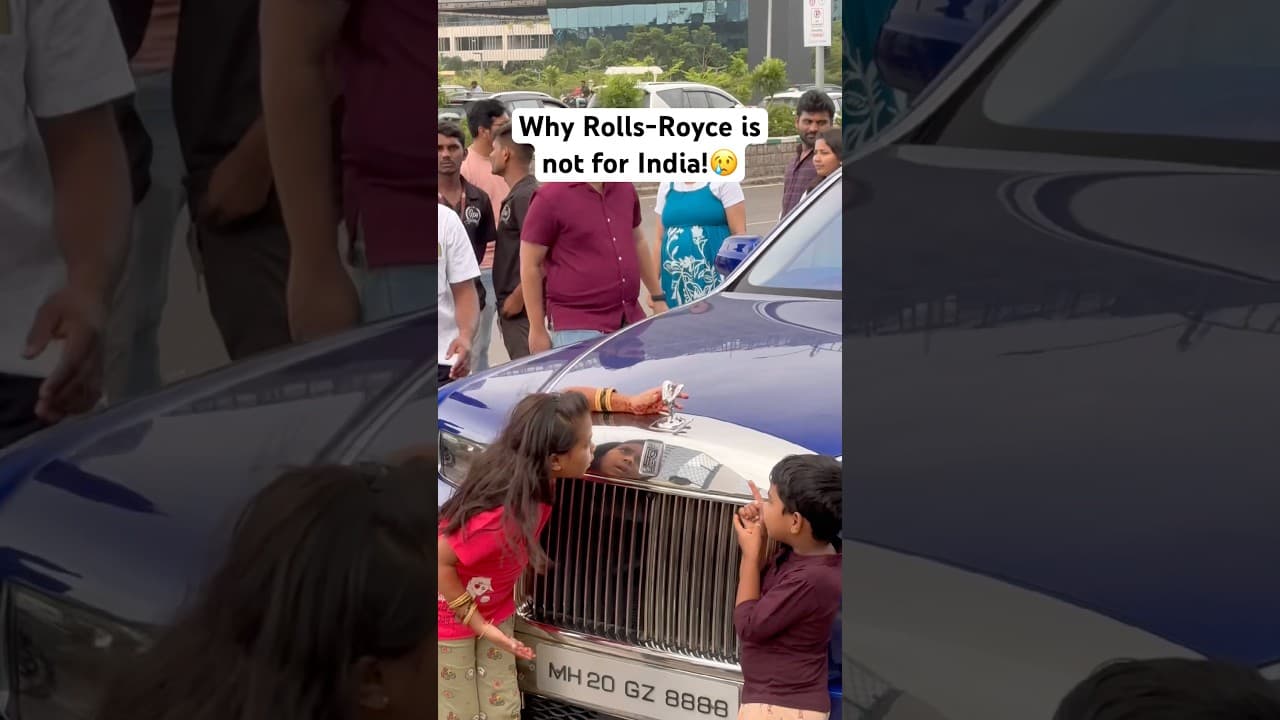 This is why Rolls-Royce is not for India! #supercar #luxurycar