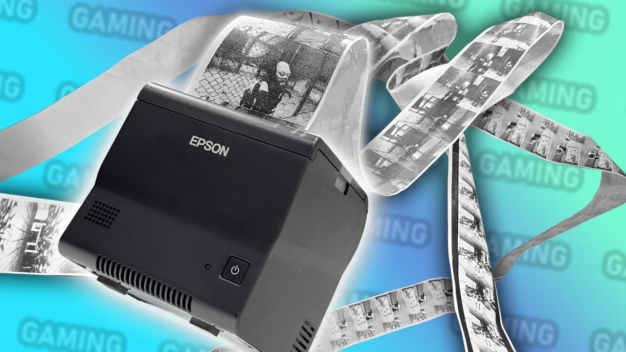 Gaming on a Receipt Printer