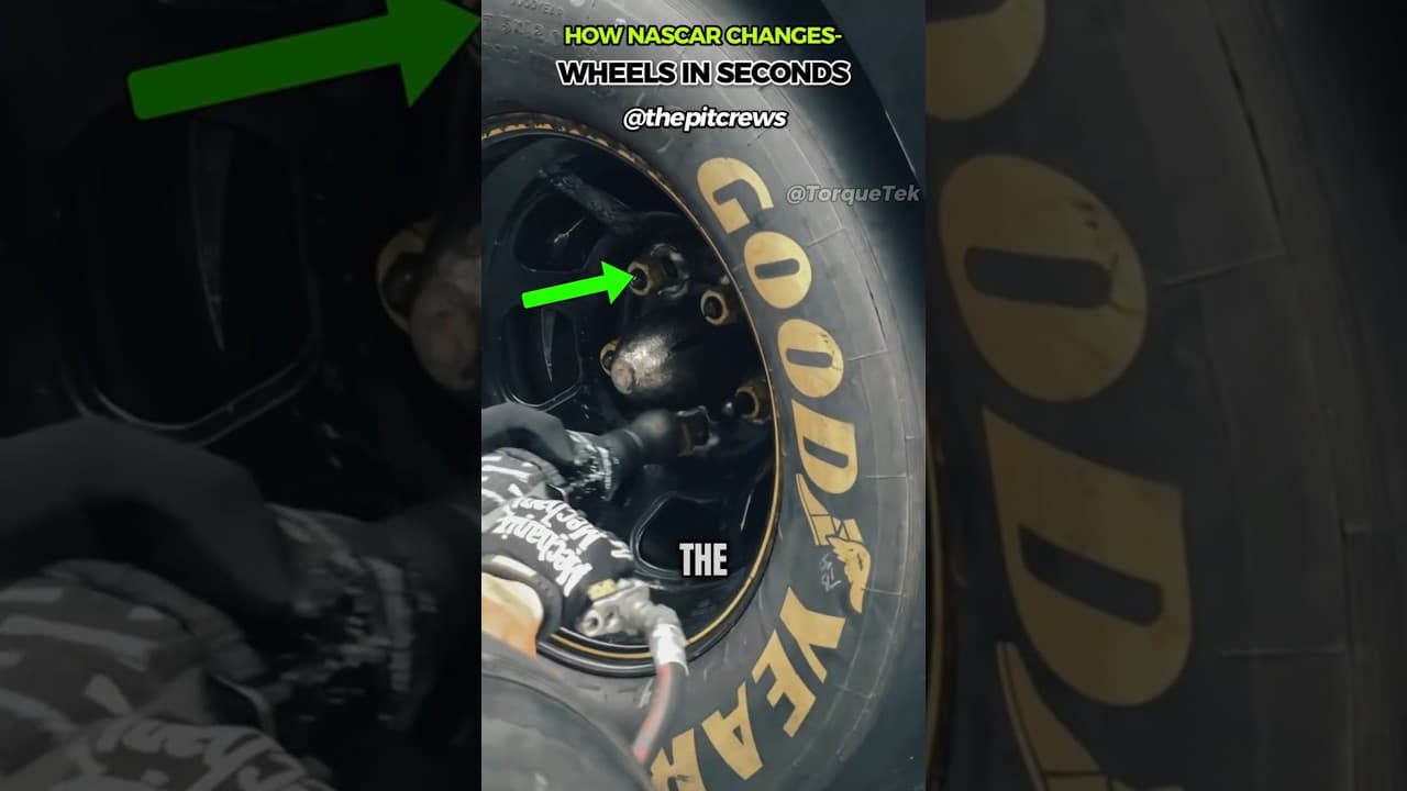 How NASCAR Changes Wheels in Seconds