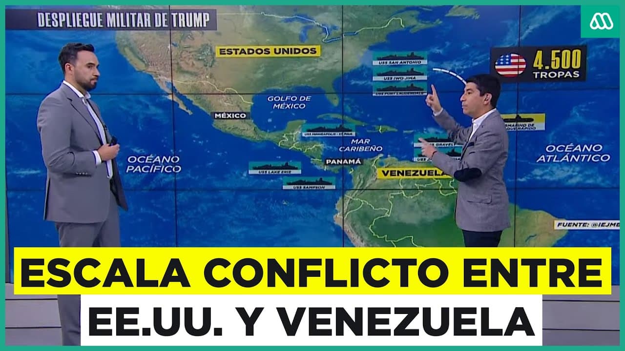 Maduro vs. Trump: EE.UU. envía más tropas a Venezuela